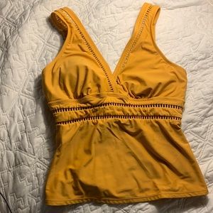 Free with purchase Time and true swim suit top size M